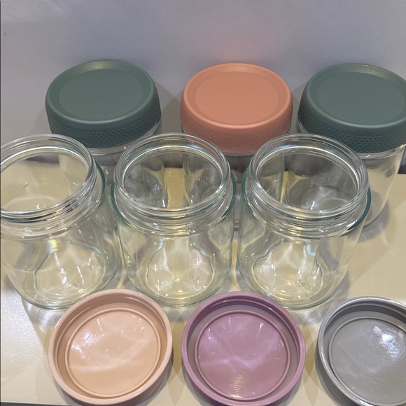 16oz set of 6 glass jars - Picture 3 of 7